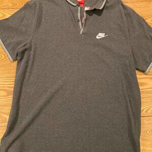 New Nike Dressy Short-sleeved Golf Shirt with collar XL